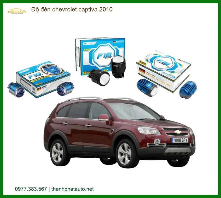 Độ đèn Chevrolet Captiva 2010 - Trung Tâm Lắp Đặt Uy Tín TPHCM