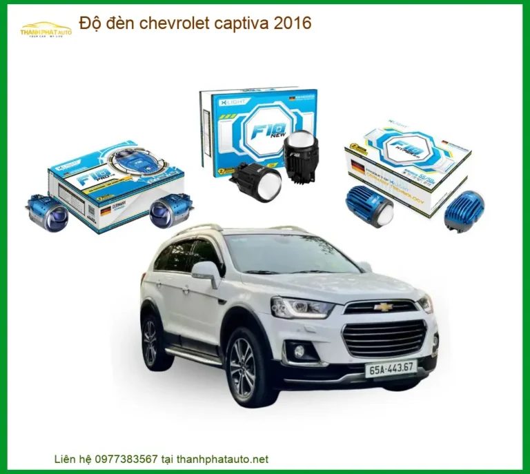 Độ Đèn Bi LED Chevrolet Captiva 2016 - Trung Tâm Nâng Cấp Uy Tín TPHCM