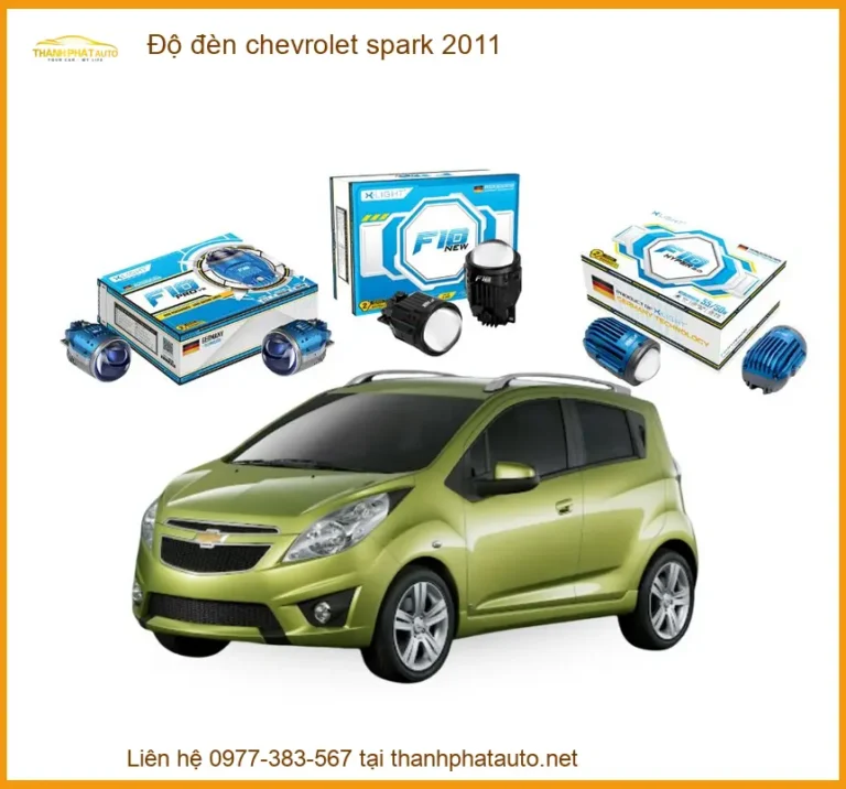 Độ Đèn Chevrolet Spark 2011 - Nơi Nâng Cấp Đèn Chính Hãng Giá Tốt TPHCM