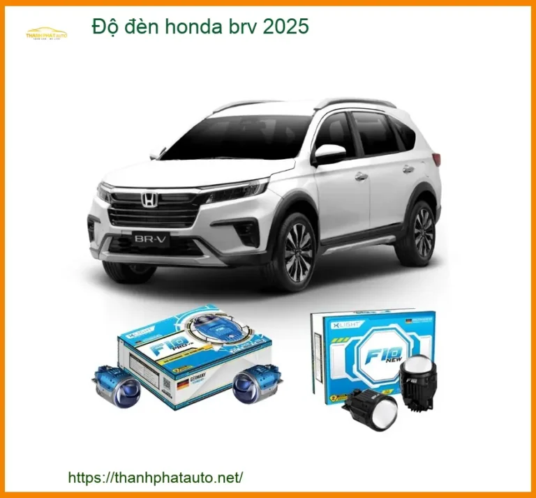 Độ Đèn Bi LED Honda BRV 2025 - Địa Chỉ Nâng Cấp Uy Tín TPHCM