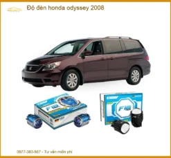 Độ Đèn Honda Odyssey 2008 - Trung Tâm Nâng Cấp Đèn Chính Hãng TPHCM