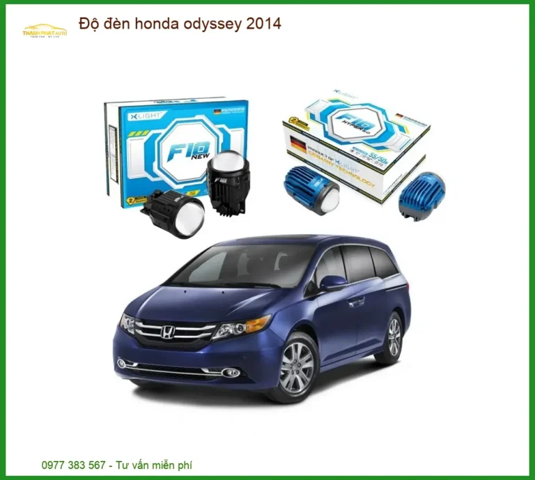Độ Đèn Honda Odyssey 2014 - Trung Tâm Độ Đèn Chính Hãng Uy Tín TPHCM