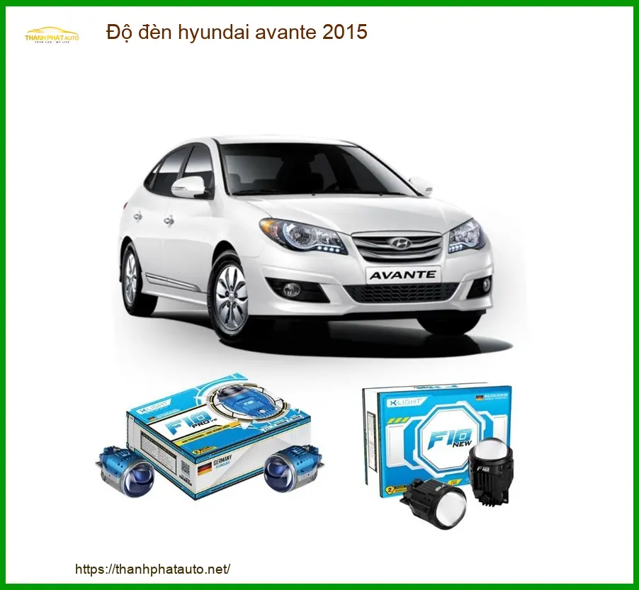 Độ Đèn Hyundai Avante 2015 - Trung Tâm Nâng Cấp Đèn Uy Tín TPHCM