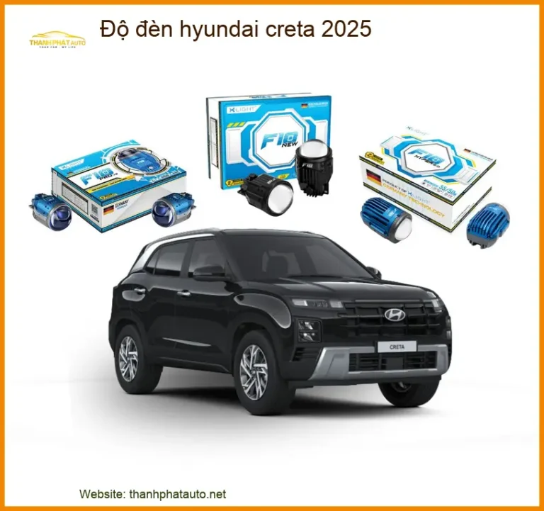 Độ Đèn Hyundai Creta 2025 - Trung Tâm Nâng Cấp Chính Hãng TPHCM