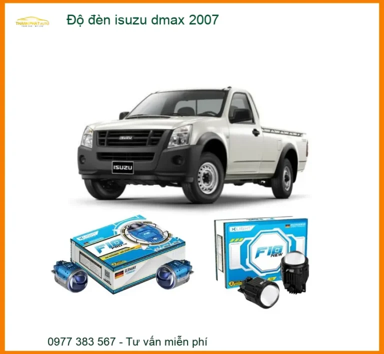 Độ Đèn Isuzu D-Max 2007 - Nơi Gắn Chính Hãng TPHCM