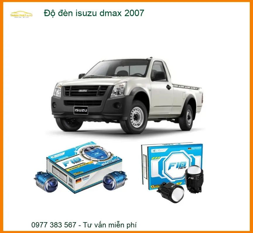 Độ Đèn Isuzu D-Max 2007 - Nơi Gắn Chính Hãng TPHCM
