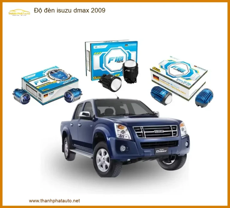 Độ Đèn Isuzu Dmax 2009 - Trung Tâm Độ Đèn Nâng Cấp Uy Tín TPHCM