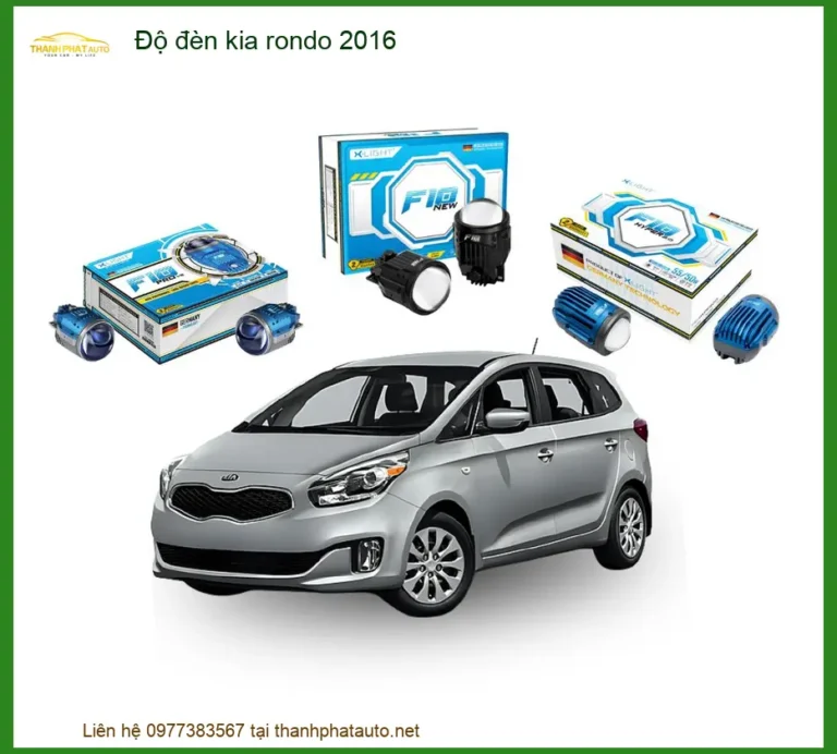 Độ Đèn Bi Gầm Kia Rondo 2016 - Trung Tâm Nâng Cấp Đèn Uy Tín TPHCM