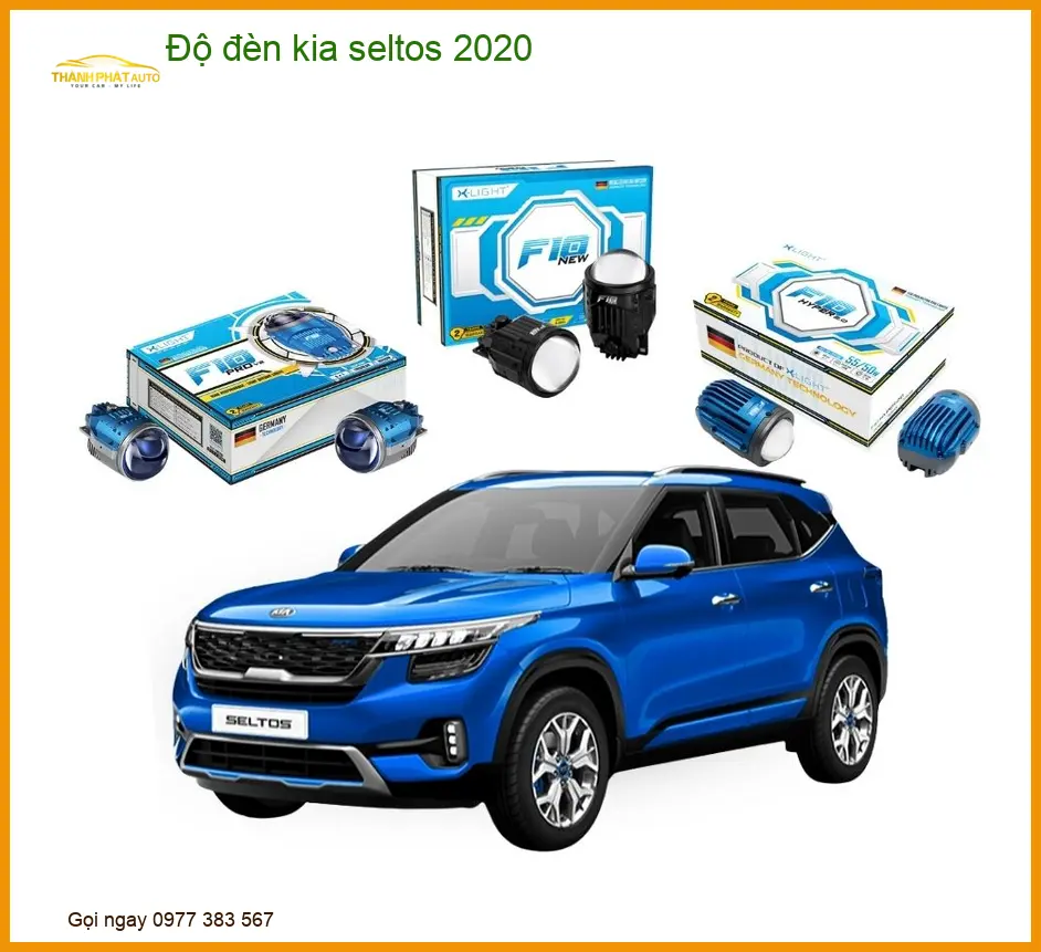 Độ Đèn Kia Seltos 2020 - Trung Tâm Lắp Đặt Chính Hãng TPHCM