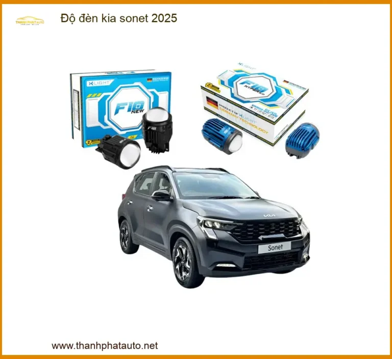 Độ Đèn Kia Sonet 2025 - Trung Tâm Chuyên Độ Đèn Ô Tô Chính Hãng TPHCM