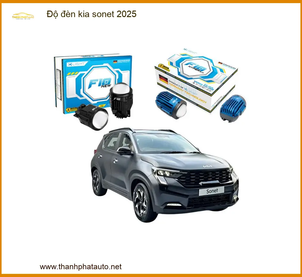 Độ Đèn Kia Sonet 2025 - Trung Tâm Chuyên Độ Đèn Ô Tô Chính Hãng TPHCM