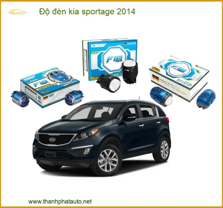 Độ đèn Bi LED Kia Sportage 2014 - Địa Chỉ Độ Đèn Bi LED Cao Cấp TPHCM