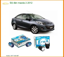 Độ Đèn Bi LED Mazda 2 2012 - Địa Chỉ Nâng Cấp Uy Tín TPHCM