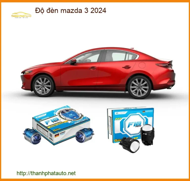 Độ đèn Mazda 3 2024 - Trung Tâm Lắp Đặt Đèn Bi LED Uy Tín Số 1 TPHCM