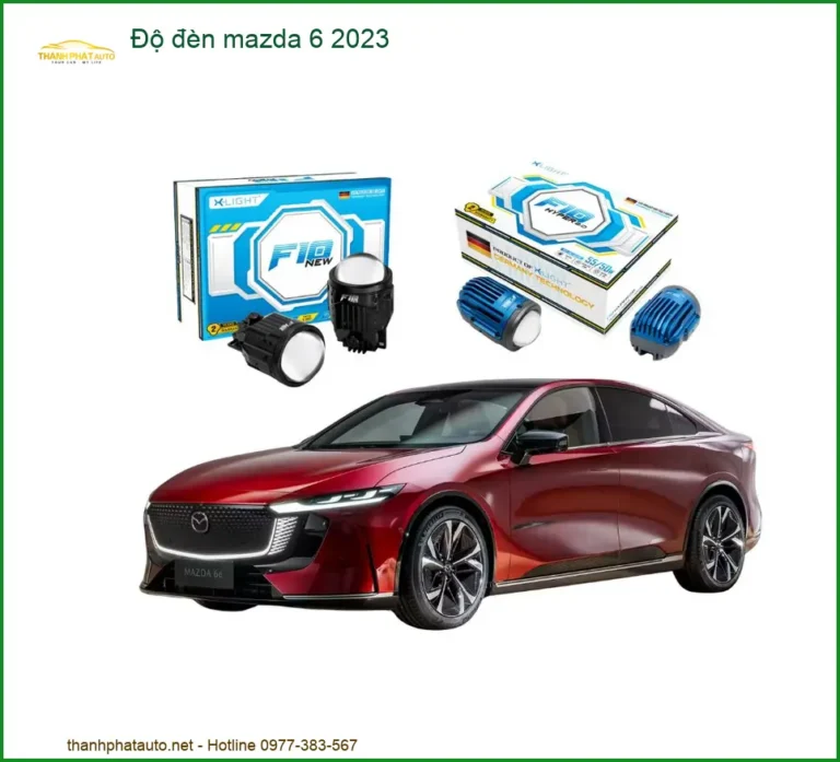 Độ Đèn Bi Gầm LED Mazda 6 2023 - Trung Tâm Độ Đèn Chuyên Nghiệp TPHCM
