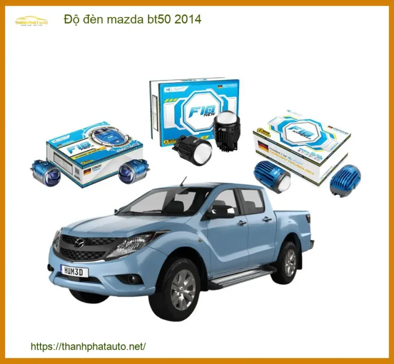 Độ Đèn Mazda BT50 2014 - Trung Tâm Chuyên Độ Đèn Xe Hơi Uy Tín TPHCM