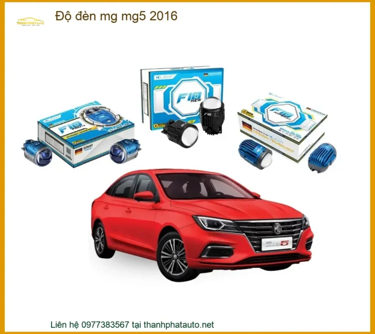 Độ Đèn Bi Xenon/LED Cho Xe MG MG5 2016 - Trung Tâm Lắp Đặt Uy Tín TPHCM