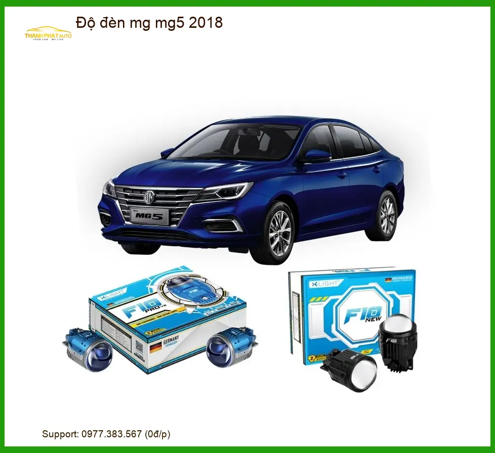 Độ Đèn Bi LED MG MG5 2018 Tăng Sáng - Địa Chỉ Nâng Cấp Chính Hãng Uy Tín TPHCM