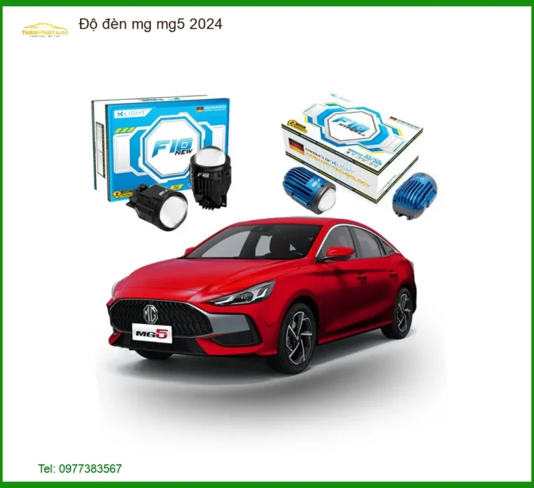 Nâng Cấp Độ Đèn LED Bi Xenon MG MG5 2024 - Đơn Vị Thi Công Giá Tốt TPHCM