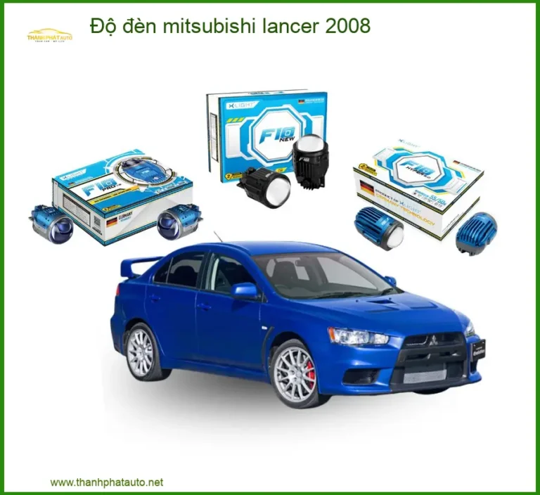 Độ đèn Mitsubishi Lancer 2008 - Trung Tâm Lắp Đặt Uy Tín TPHCM
