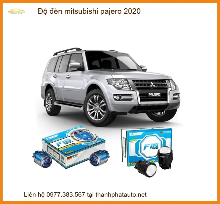 Độ Đèn LED Mitsubishi Pajero 2020 - Trung Tâm Lắp Đặt Uy Tín TPHCM