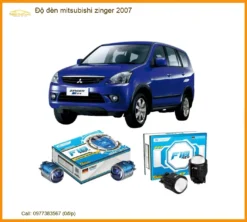 Độ Đèn Bi Gầm LED Mitsubishi Zinger 2007 - Trung Tâm Nâng Cấp Cao Cấp TPHCM