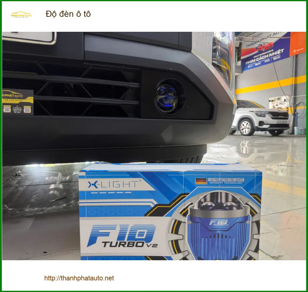 Anh Khang độ đèn ô tô cho Hyundai Accent tại Quận 12 để tăng sáng an toàn khi đi đêm ảnh thực tế 3