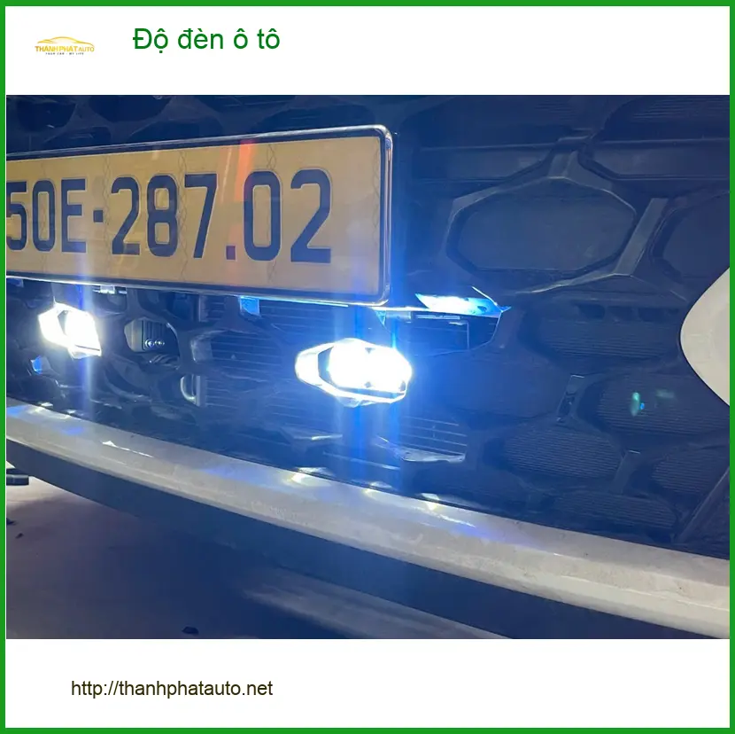 Chú Thành độ đèn ô tô Hyundai Accent tại Quận 12 để cải thiện tầm nhìn ban đêm ảnh thực tế 3