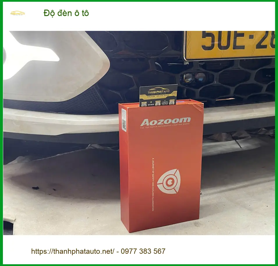 Anh Lộc nâng cấp độ đèn ô tô cho Hyundai Santa Fe tại Quận 4, an toàn hơn ảnh thực tế 3