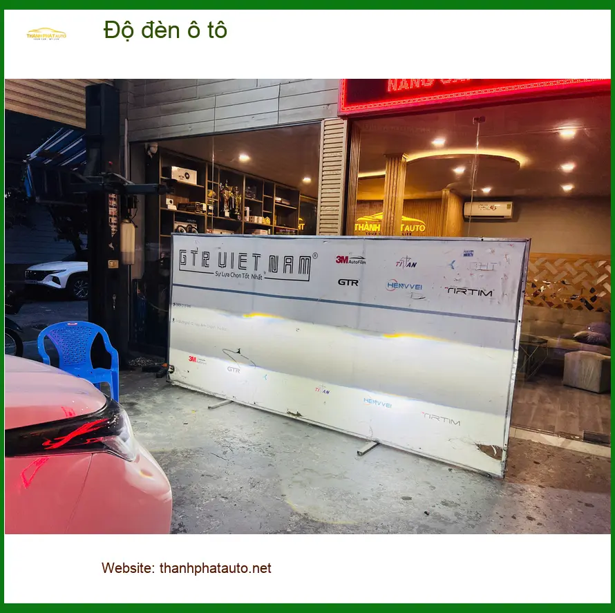 Anh Quang độ đèn ô tô cho Hyundai Creta tại Thủ Đức để cải thiện tầm nhìn ban đêm ảnh thực tế 5