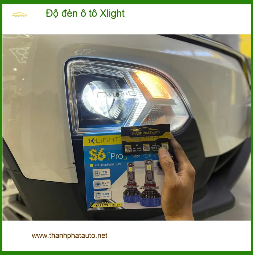 Anh Minh độ đèn ô tô Xlight cho Hyundai Accent tại Quận Tân Bình ảnh thực tế 2