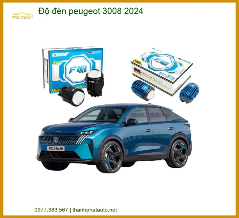 Độ Đèn Peugeot 3008 2024 - Trung Tâm Thi Công Chính Hãng Giá Tốt TPHCM
