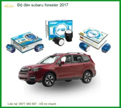 Dịch Vụ Độ Đèn Bi LED Subaru Forester 2017 - Địa Chỉ Lắp Đặt Chính Hãng TPHCM