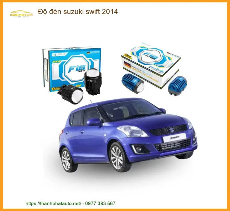 Độ đèn Suzuki Swift 2014 - Trung Tâm Lắp Đặt Chính Hãng TPHCM