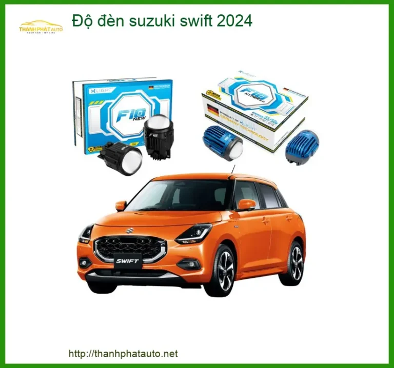 Độ Đèn Suzuki Swift 2024 - Trung Tâm Độ Đèn Nâng Cấp Uy Tín TPHCM