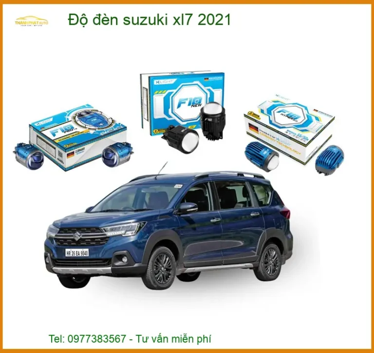 Độ Đèn Bi Gầm LED Laser Suzuki XL7 2021 - Địa Chỉ Lắp Đặt Chính Hãng TPHCM
