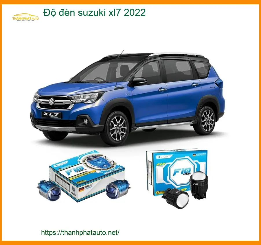 Độ Đèn Suzuki XL7 2022 - Địa Chỉ Nâng Cấp Chính Hãng TPHCM