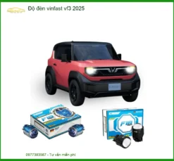 Độ đèn VinFast VF3 2025 - Địa Chỉ Lắp Đặt Đèn Chính Hãng Uy Tín TPHCM