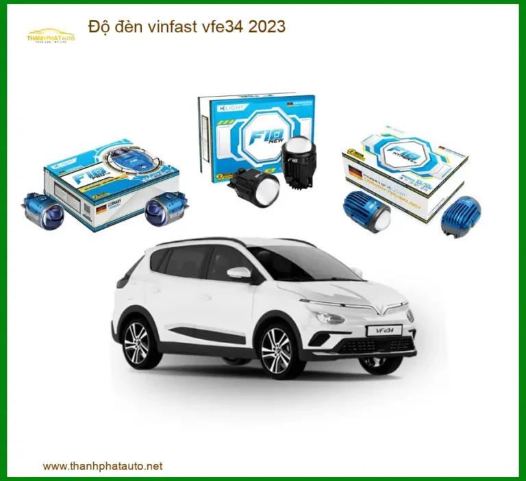 Độ Đèn VinFast VF e34 2023 - Trung Tâm Nâng Cấp Uy Tín TPHCM