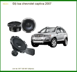 Độ Loa Chevrolet Captiva 2007