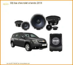 Độ Loa Chevrolet Orlando 2014 - Trung Tâm Nâng Cấp Loa Chính Hãng TPHCM