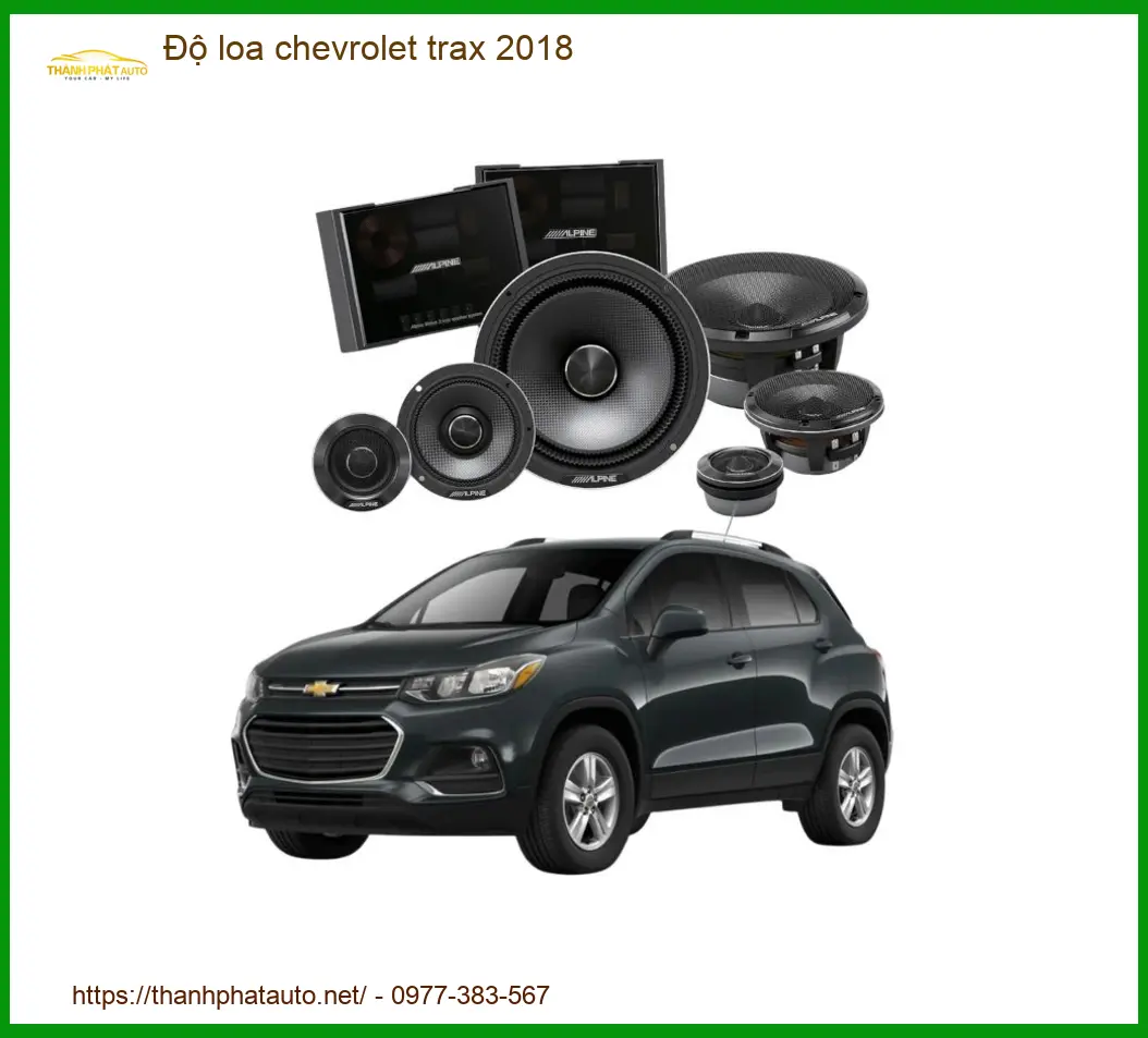 Độ Loa Sub Bass Chevrolet Trax 2018 - Địa Chỉ Thi Công Cao Cấp TPHCM