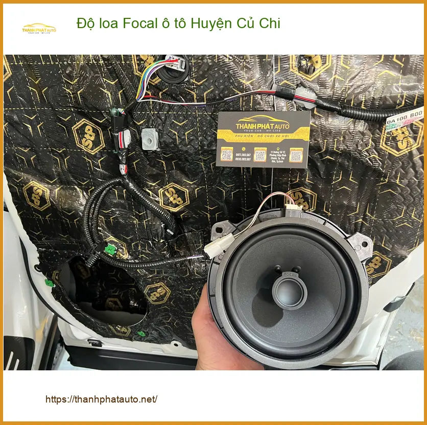 Địa Chỉ Độ Loa Ô Tô loa Focal ô tô Huyện Củ Chi - Giá Tốt TPHCM ảnh thực tế 3