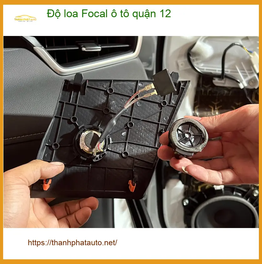 Trung Tâm Độ Loa Ô Tô loa Focal ô tô quận 12 - Lắp Đặt Uy Tín TPHCM ảnh thực tế 2