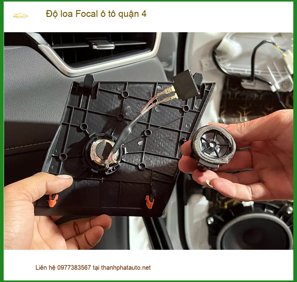 Địa Chỉ Độ Loa Ô Tô loa Focal ô tô quận 4 - Giá Tốt TPHCM