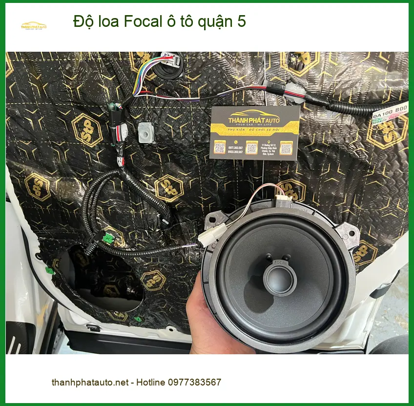 Trung Tâm Độ Loa Ô Tô loa Focal ô tô quận 5 - Nâng Cấp Chính Hãng