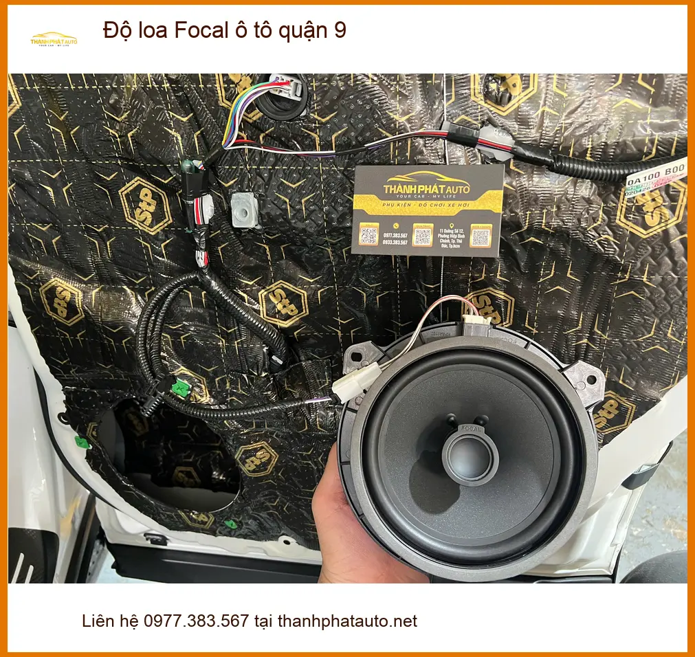 Trung Tâm Độ Loa Ô Tô loa Focal Tại Quận 9 - Thi Công Chuyên Nghiệp ảnh thực tế 3
