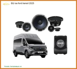 Độ Loa Ford Transit 2025 - Trung Tâm Chuyên Nâng Cấp Loa Chính Hãng TPHCM