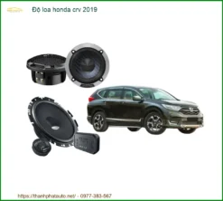 Độ Loa Honda CRV 2019 - Trung Tâm Nâng Cấp Loa Ô Tô Chính Hãng Giá Tốt TPHCM