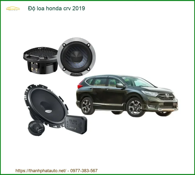 Độ Loa Honda CRV 2019 - Trung Tâm Nâng Cấp Loa Ô Tô Chính Hãng Giá Tốt TPHCM